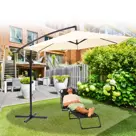 Zweefparasol - 300CM - Incl. Kruisvoet