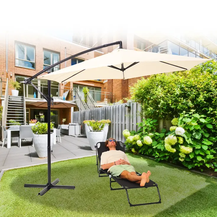 Zweefparasol - 300CM - Incl. Kruisvoet