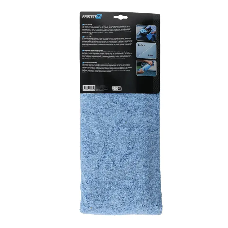 Microvezel droogdoek XL 64x88cm voor auto reinigen