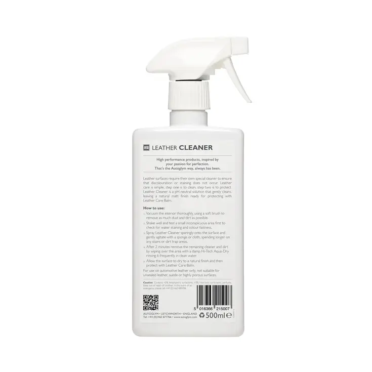 pH-neutrale leerreiniger voor autobekleding 500ml