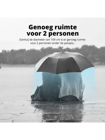 Stormparaplu - Uitschuifbaar - Inclusief hoes
