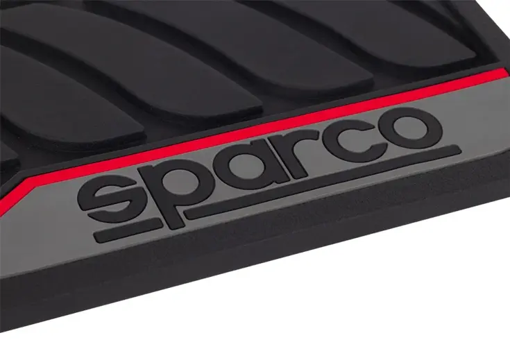 Automatten set - Rubber - Rood