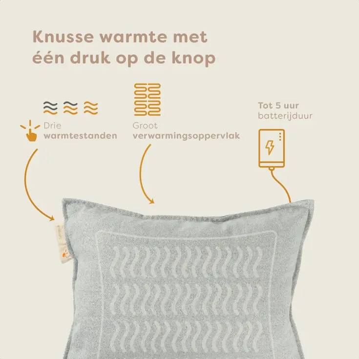 Pleafs Warmtekussen 45x60cm