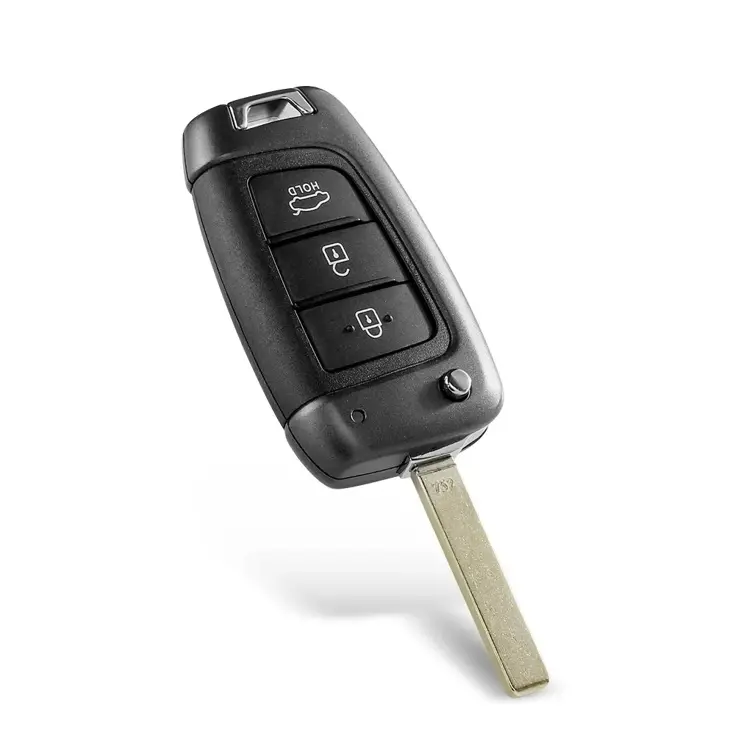 Klapsleutelbehuizing 3 knops geschikt voor Hyundai