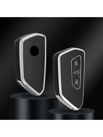 TPU Sleutelhoesje VW - Skoda - Seat Cupra zwart G3