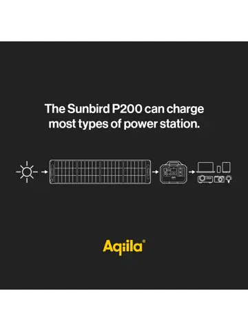 Zonnepaneel Sunbird P200 - 200W