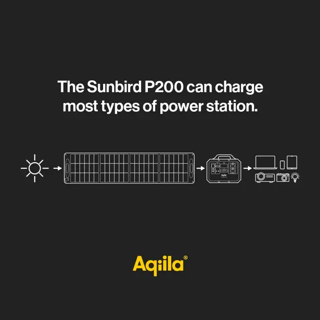 Zonnepaneel Sunbird P200 - 200W