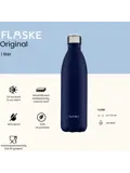 FLASKE 1 liter  RVS Drinkfles