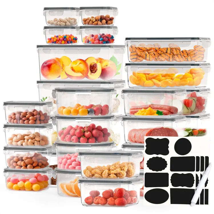 Vershoudbakjes Plastic - 30 Delig