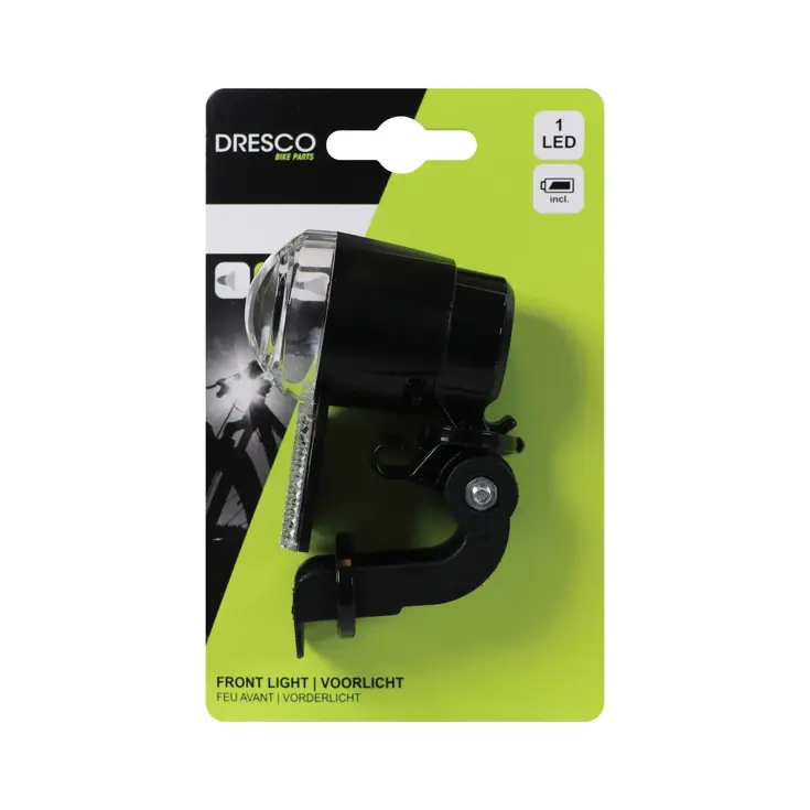 Compacte koplamp met heldere LED en reflector