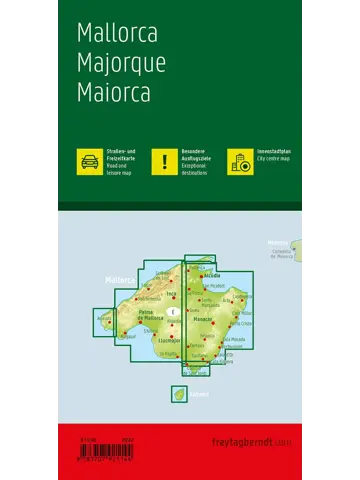 Wegenkaart Mallorca 1:50.000