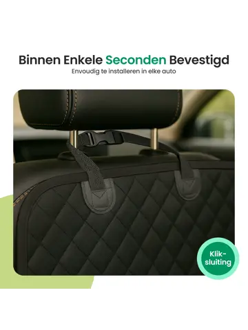Hondendeken Auto Achterbank - Incl. Accessoires