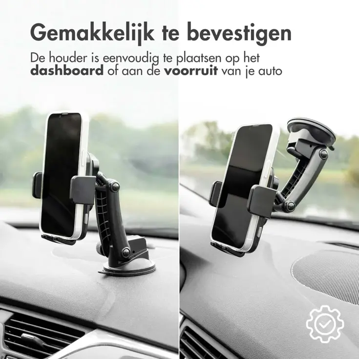 Autohouder - Dash / Raambevestiging