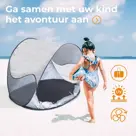 Luxe Pop Up Strandtent - Anti-UV 50+