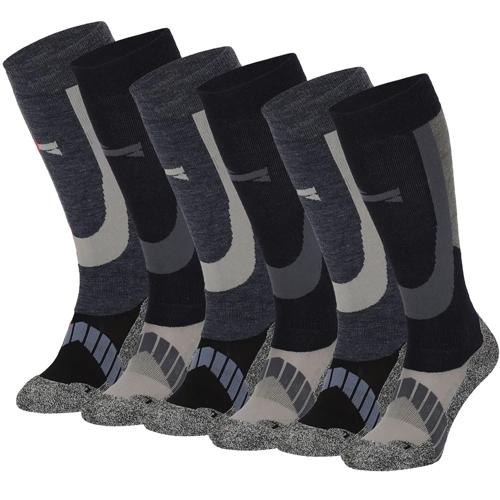 Xtreme - 6 paar - Unisex - Skisokken