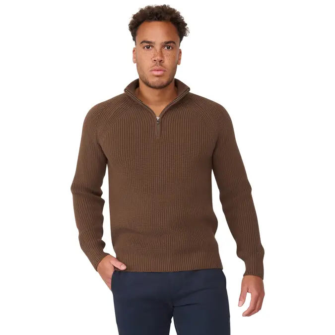 Heren Menthon Zip Pullover  Solution