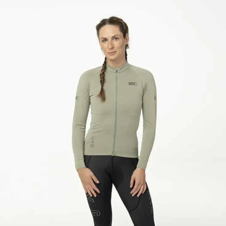 Classic Fietsshirt Lange Mouwen SIX6 Dames