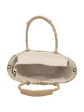 Sola - Rieten Mand - Strandtas - Citroen