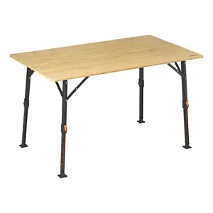 Campout Campingtafel - 120x70x70cm - Bamboe