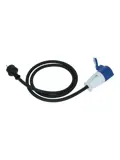 Adapterkabel Schuko Stekker naar CEE Contrastekker