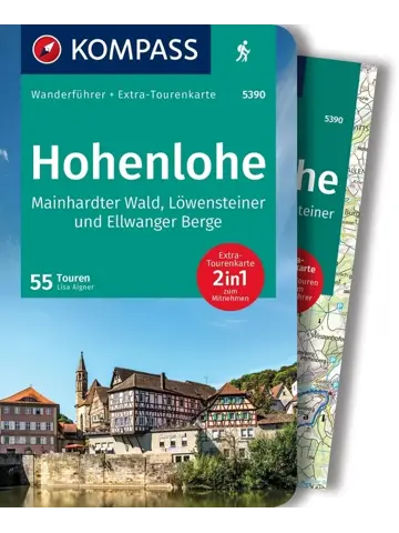 Wandelgids WF 5390 Hohenlohe