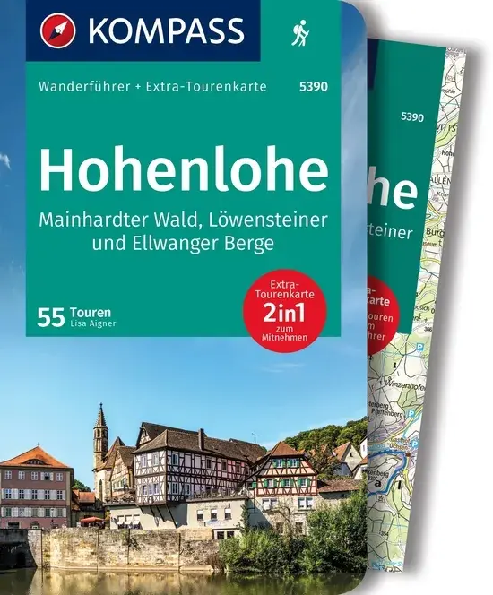 Wandelgids WF 5390 Hohenlohe