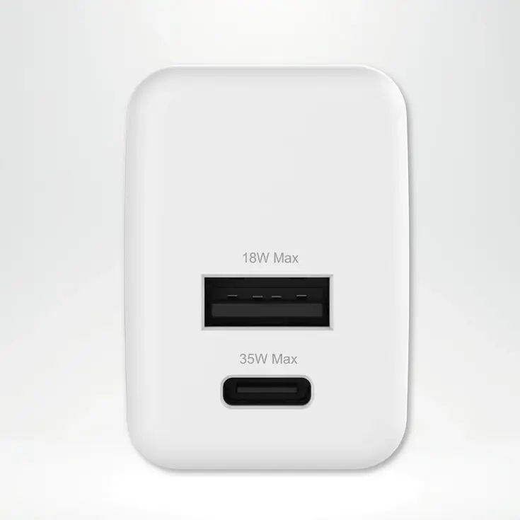 Wall Charger - Oplader - USB-C/USB - 35 Watt