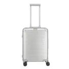 Travelite aluminium 4w trolley s Zilver