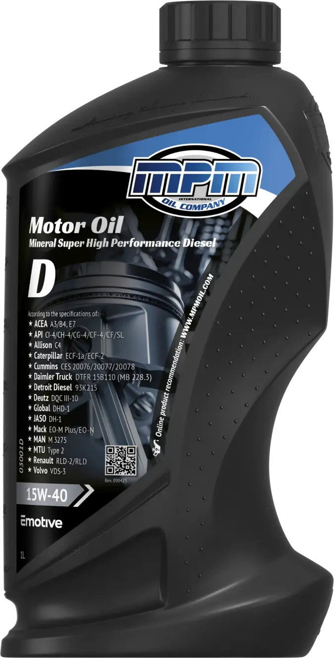 motorolie 15w40 diesel super high performance