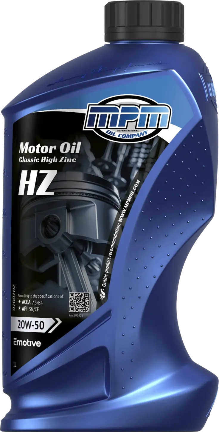Motorolie 20w50  classic high zinc  | 1 liter