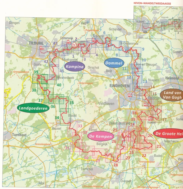 Wandelgids Streekpad 5 Brabants Vennenpad