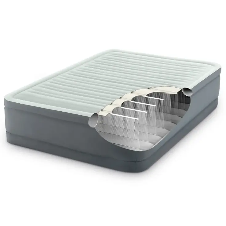 Luchtbed - Intex - 2P - 137x191 + Pomp