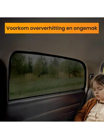 Zonnescherm Auto Zijruit - Set van 2