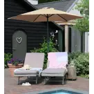 Parasol Luxe 6-ribs - Ø 300cm - ecru