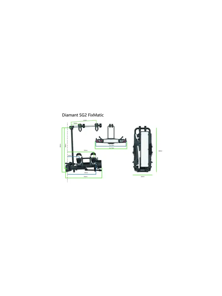 Pro-User Fietsendrager Diamant SG2 FixMatic
