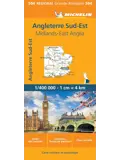 Kaart Regional 504 Engeland Zuidoost