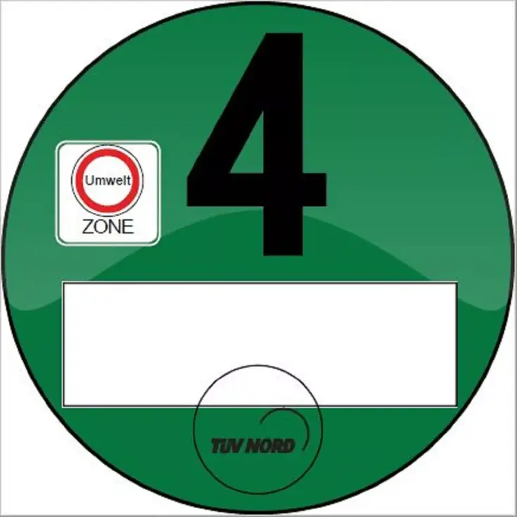 Milieusticker Duitsland