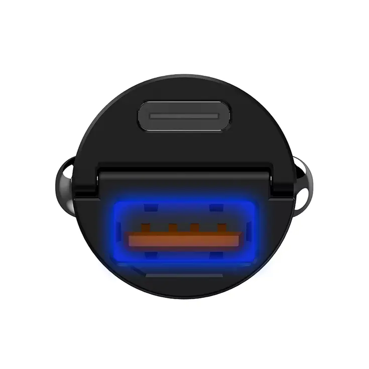 USB en USB-C 30W - Autolader - Celly