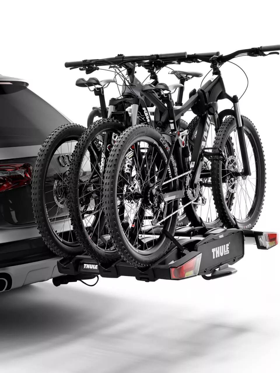 THULE trekhaak fietsdrager EasyFold XT 3 E-bike 30kg per fiets - Delta Bikes