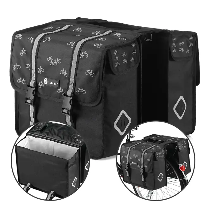Packaway Dubbele Fietstassen 36L