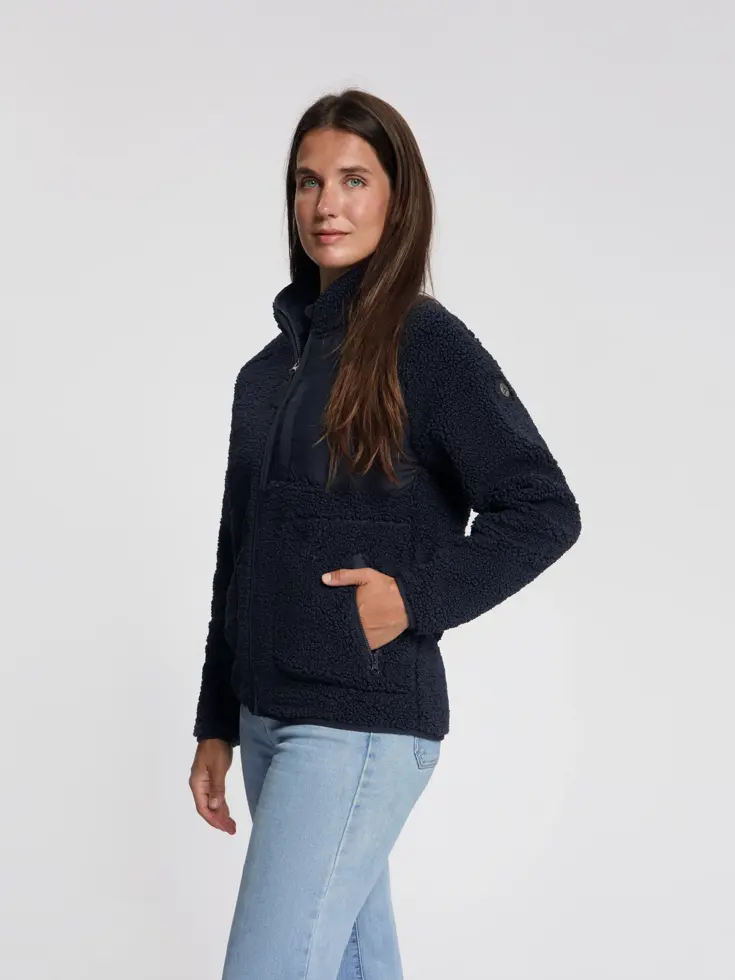 Odile Dames - Outdoorvest - Teddy