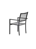 Tess 2st zwarte Tuinstoel