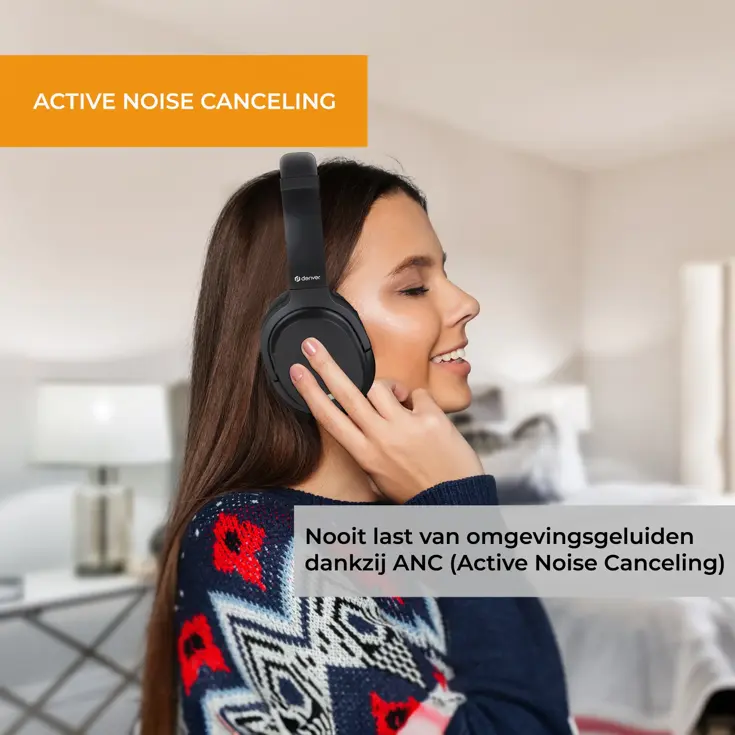 Bluetooth Koptelefoon Over Ear AUX ingang
