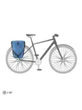 Ortlieb plus (set van 2x 20l) dusk-blue/denim