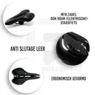 Voltano Gel Fietszadel Met Uitsparing