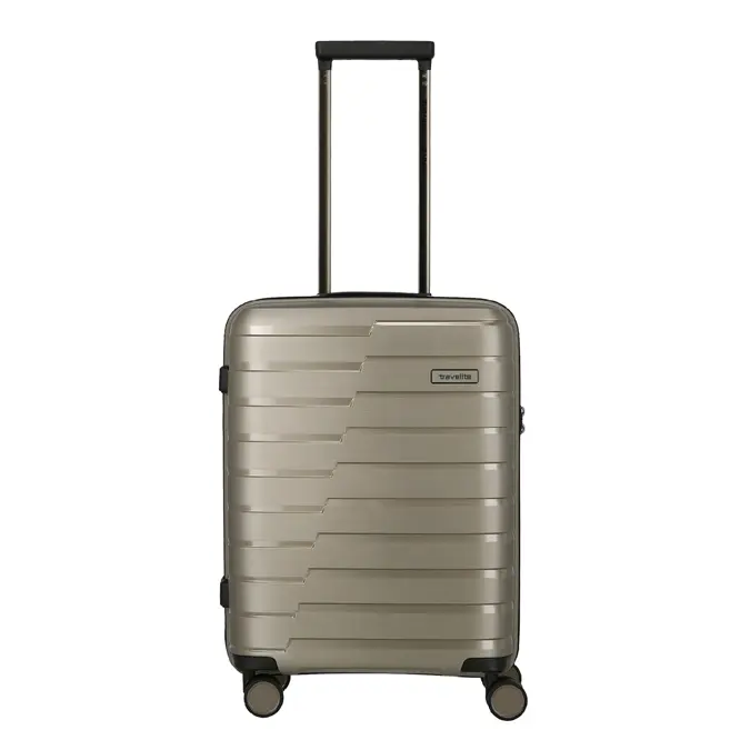 Travelite Air Base 4 wiel trolley s Champagne