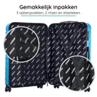 BlockTravel reiskoffer - L - TSA-slot - 95L