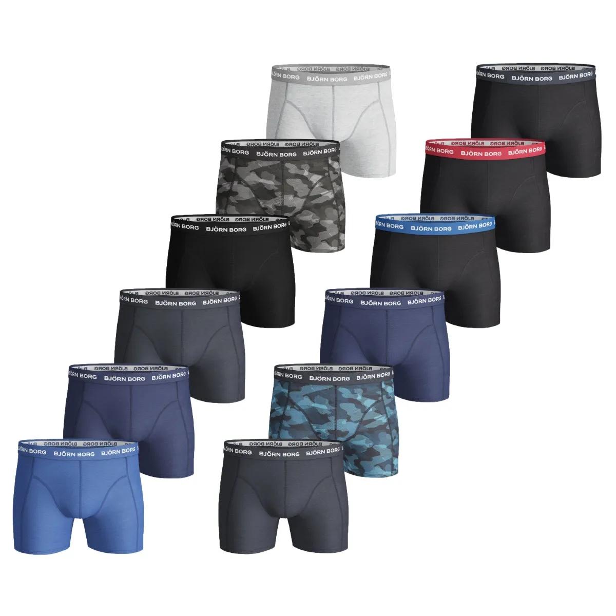 Björn Borg Heren 12-Pack Boxers Mix   Meerkleurig