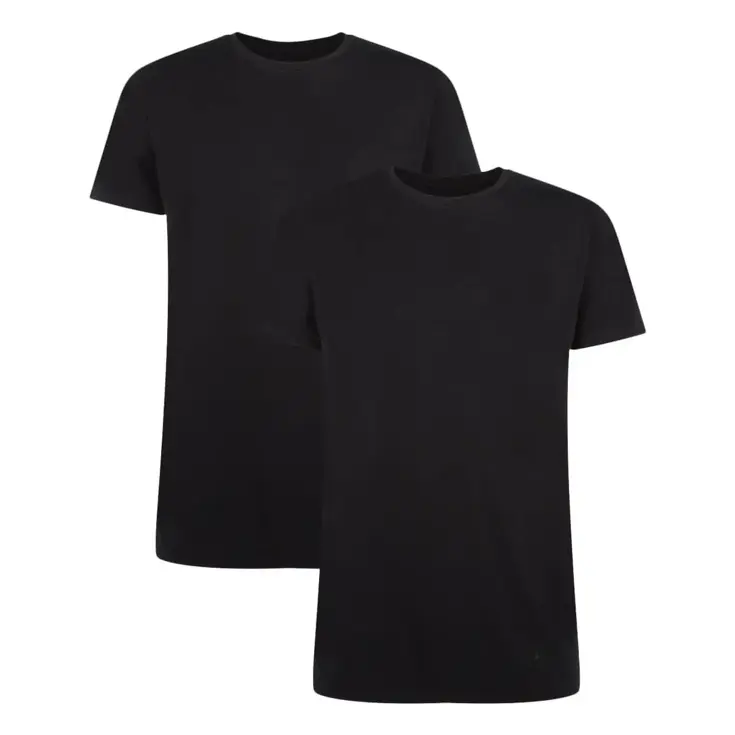RUBEN - T-shirts 2-pack Heren Bamboo Basics