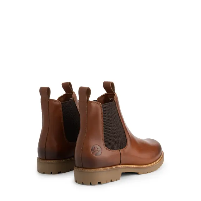 Travelin' Agder Dames - Chelsea boots - Leer